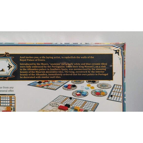 PLAN B GAMES AZUL STRATEGY TILE BOARD GAME NIB NEW IN BOX FACTORY SEALED - Picture 3 of 9